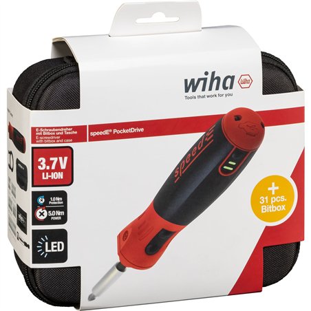 Wiha cacciavite elettr. speedE PocketDrive