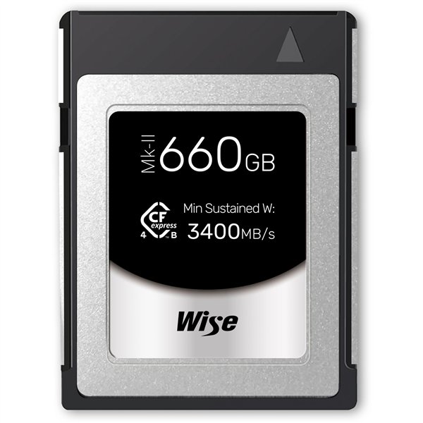 Wise CFexpress 4.0 Type B PRO 660GB MK-II      WI-CFX4-B660PM2