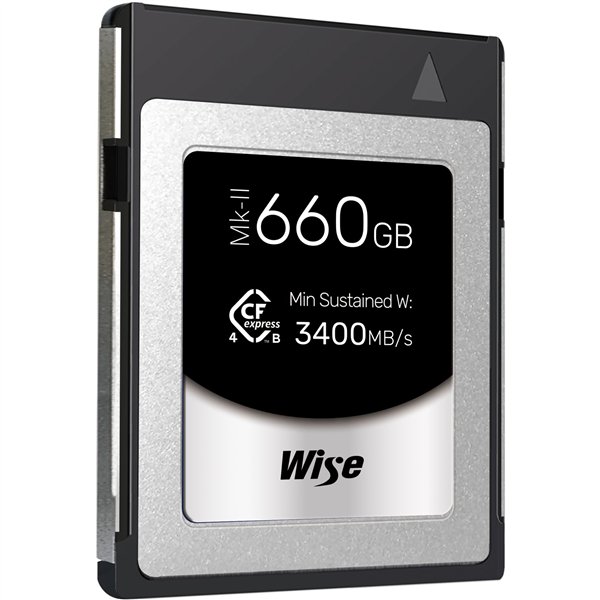 Wise CFexpress 4.0 Type B PRO 660GB MK-II      WI-CFX4-B660PM2