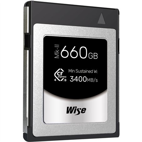 Wise CFexpress 4.0 Type B PRO 660GB MK-II      WI-CFX4-B660PM2