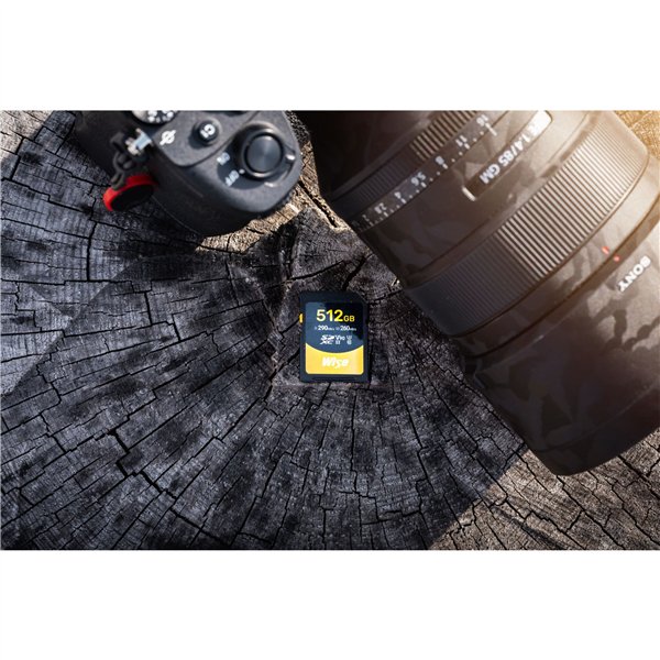 Wise SDXC UHS-II V90       512GB R:290MBs / W:260MBs   WI-SD-N512