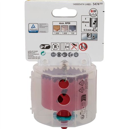 Wolfcraft Kronensäge BiM  68mm