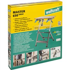 Wolfcraft MASTER 650 ERGO Arbeits- und Spanntisch