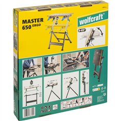 Wolfcraft MASTER 650 ERGO Arbeits- und Spanntisch 2