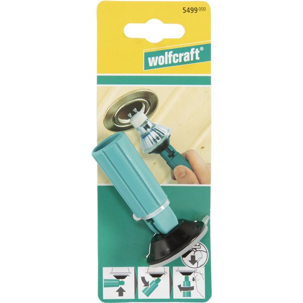 Wolfcraft Saugnapf für Leuchtmittel