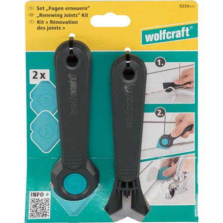 Wolfcraft Fugen-Erneuerungs-Set 4334000