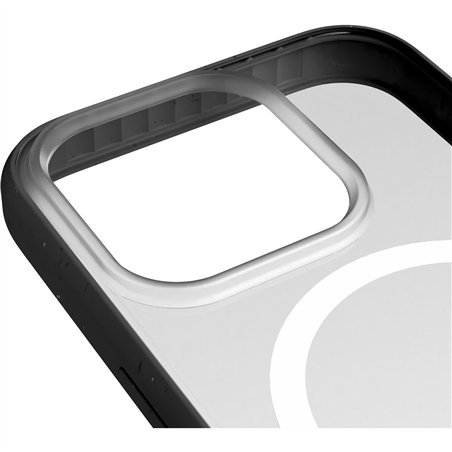 Woodcessories Clear Case MagSafe nero iPhone 14 Pro Max