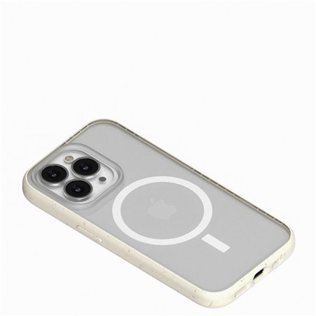 Woodcessories Clear Case MagSafe Offwhite iPhone 14 Pro Max