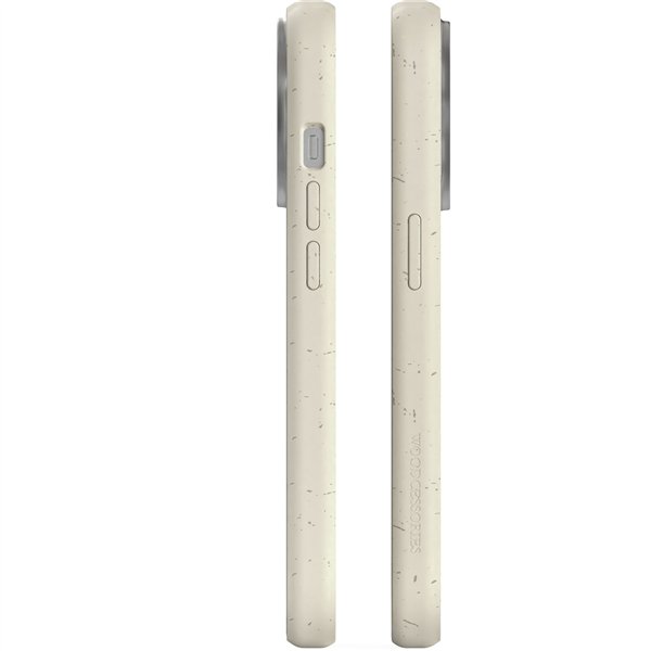 Woodcessories Clear Case MagSafe Offwhite iPhone 14 Pro Max