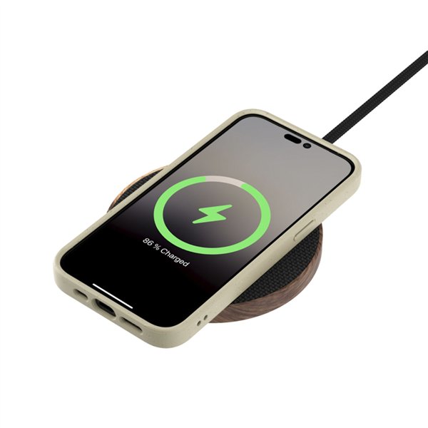 Woodcessories Clear Case MagSafe Offwhite iPhone 14 Pro Max