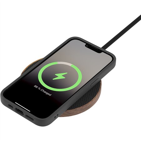 Woodcessories Clear Case MagSafe nero iPhone 14