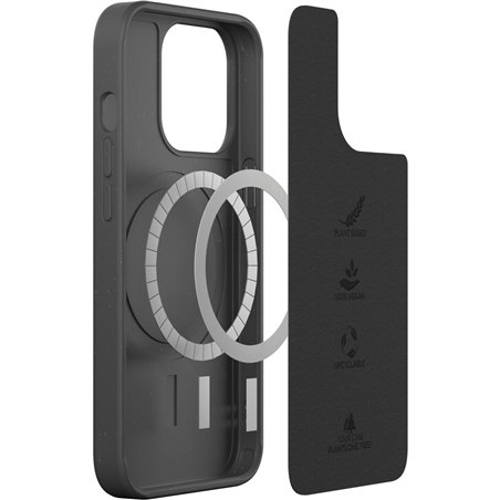 Woodcessories Bio Case MagSafe nero iPhone 14 Pro