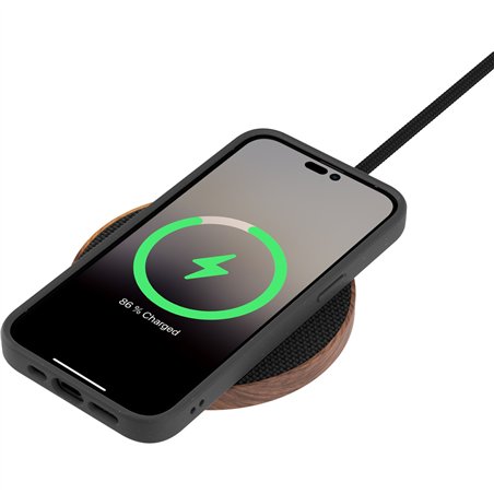 Woodcessories Bio Case MagSafe nero iPhone 14 Pro