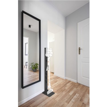 Xavax Stand-Organizer for cordless Vacuum, black 181562