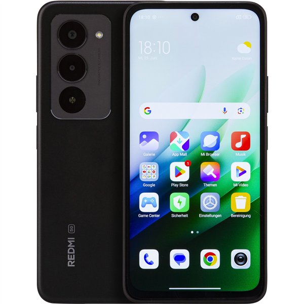 Xiaomi Redmi 15 5G (8GB+256GB) midnight black