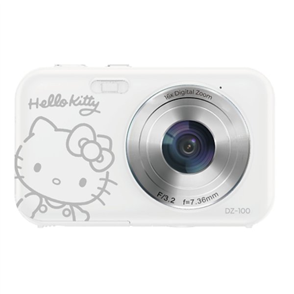 Yashica DZ-100 Hello Kitty bianco