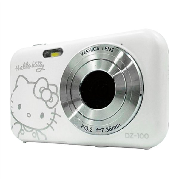 Yashica DZ-100 Hello Kitty bianco