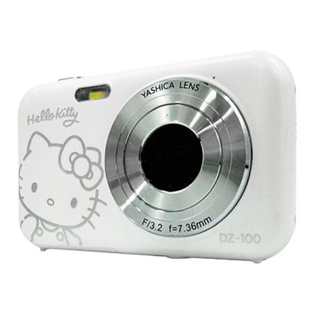 Yashica DZ-100 Hello Kitty bianco