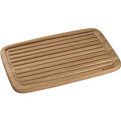Zassenhaus tagliere per pane legno albero d.gomma 42x27,5x2cm