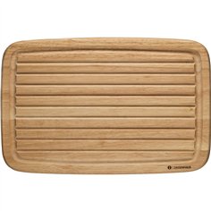 Zassenhaus tagliere per pane legno albero d.gomma 42x27,5x2cm 2