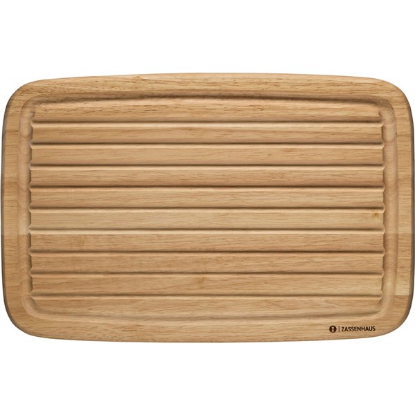 Zassenhaus tagliere per pane legno albero d.gomma 42x27,5x2cm