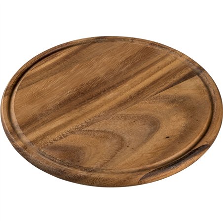 Zassenhaus tagliere Akazie rotondo 25x1,5cm