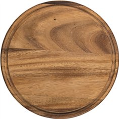 Zassenhaus tagliere Akazie rotondo 25x1,5cm 2