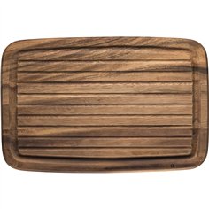 Zassenhaus tagliere per pane acacia 42x27,5x2cm 2
