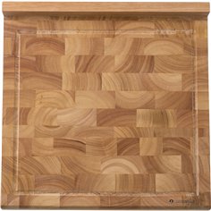 Zassenhaus piano da lavoro albero della gomma 39x39x4,5cm 2