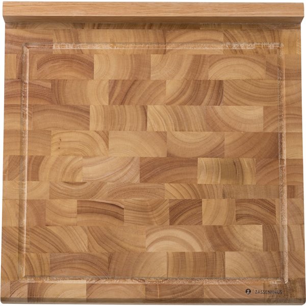 Zassenhaus piano da lavoro albero della gomma 39x39x4,5cm