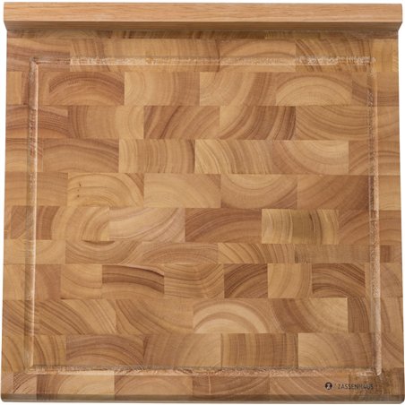 Zassenhaus piano da lavoro albero della gomma 39x39x4,5cm