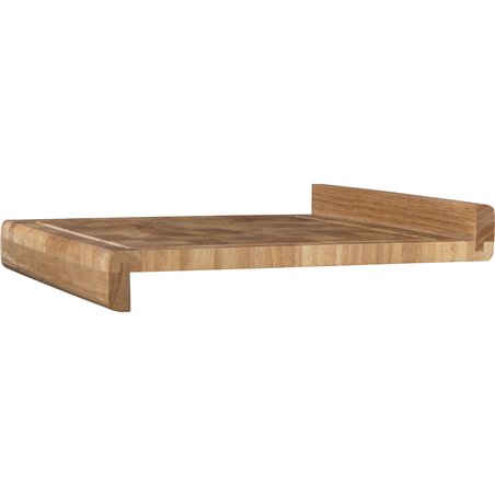 Zassenhaus piano da lavoro albero della gomma 39x39x4,5cm