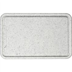 Zassenhaus tagliere  plastica grigio chiaro 36x23x1,5cm 2