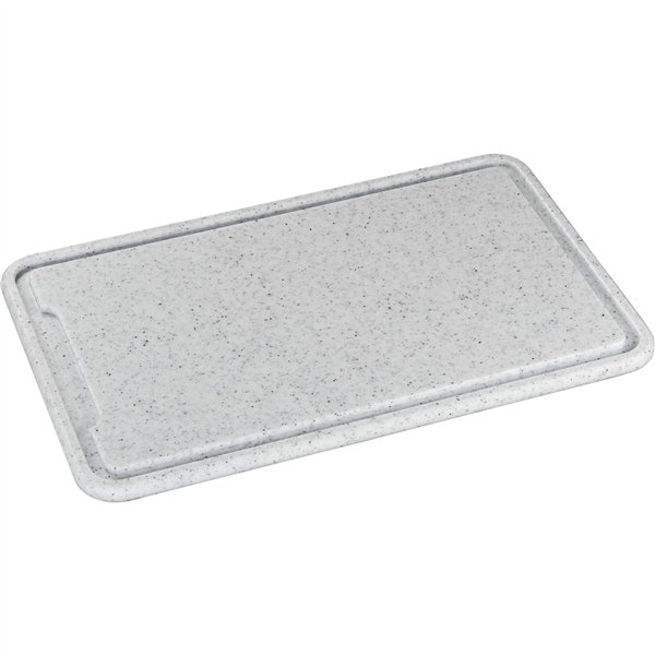 Zassenhaus tagliere plastica grigio chiaro 42x27x1,5cm
