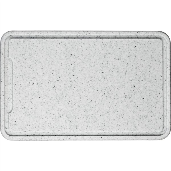 Zassenhaus tagliere plastica grigio chiaro 42x27x1,5cm