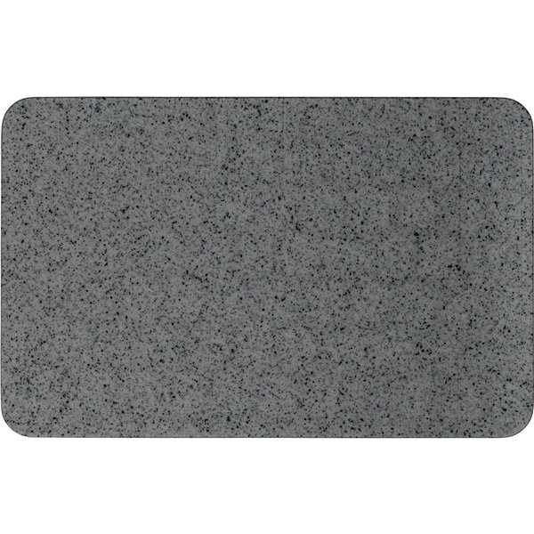 Zassenhaus tagliere colazione plastica gr. scuro 25x16x0,9cm