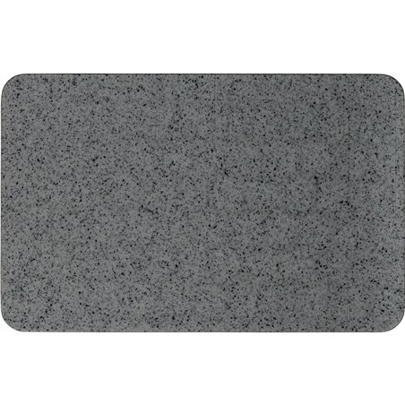 Zassenhaus tagliere colazione plastica gr. scuro 25x16x0,9cm