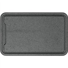Zassenhaus tagliere plastica grigio scuro 36x23x1,5cm 2