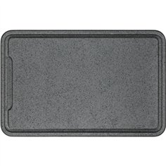 Zassenhaus tagliere plastica grigio scuro 42x27x1,5cm 2