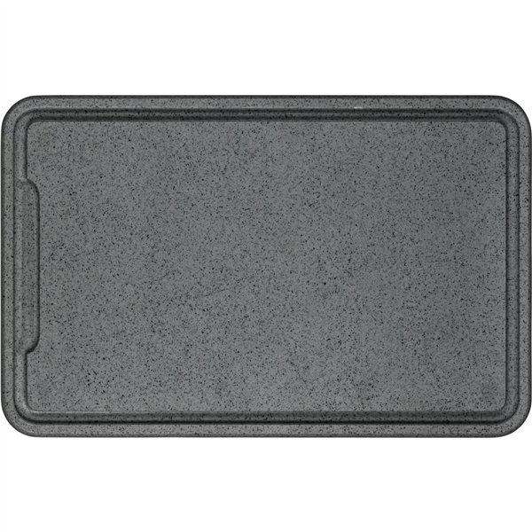 Zassenhaus tagliere plastica grigio scuro 42x27x1,5cm