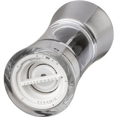 Zassenhaus macinapepe  Aachen acrilico/acciaio inox, 14 cm 2