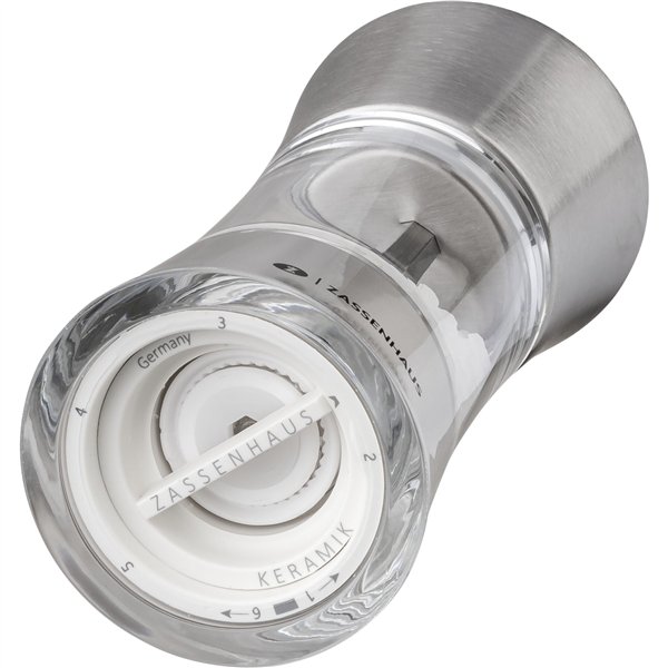 Zassenhaus macinasale  Aachen acrilico/acciaio inox, 14 cm