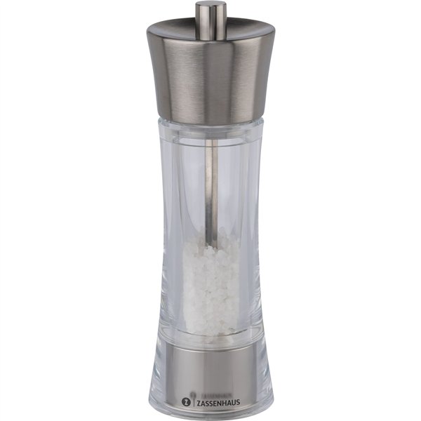 Zassenhaus macinasale  Aachen acrilico/acciaio inox, 18 cm