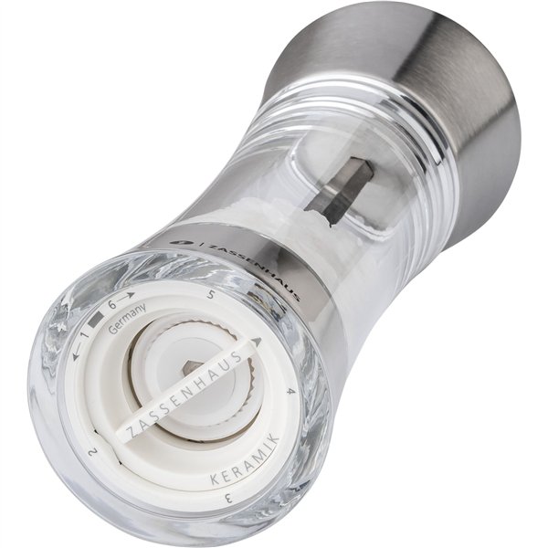 Zassenhaus macinasale  Aachen acrilico/acciaio inox, 18 cm