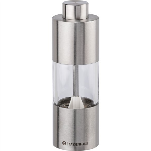 Zassenhaus macinapepe  Mainz acciaio inox/ acrilico, 14 cm