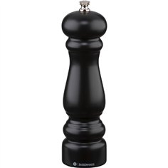 Zassenhaus macinapepe Potsdam legno faggio nero, 20 cm