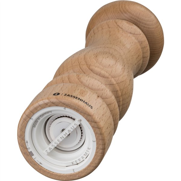 Zassenhaus macinapepe Potsdam legno faggio natur,20 cm