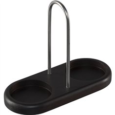 Zassenhaus supporto per macina sale e pepe,legno faggio, scuro