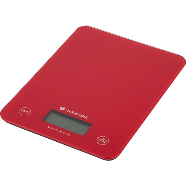 Zassenhaus bilancia da cucina digitale Balance Cool rosso