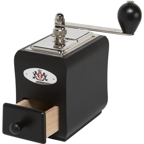 Zassenhaus macinacaffè Santiago nero